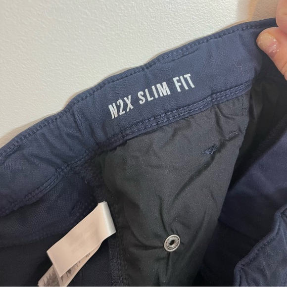 DU/ER Men's Size 31 x 29 N2X Navy Slim Fit No Sweat Jogger Style Pant Cotton - Picture 7 of 11